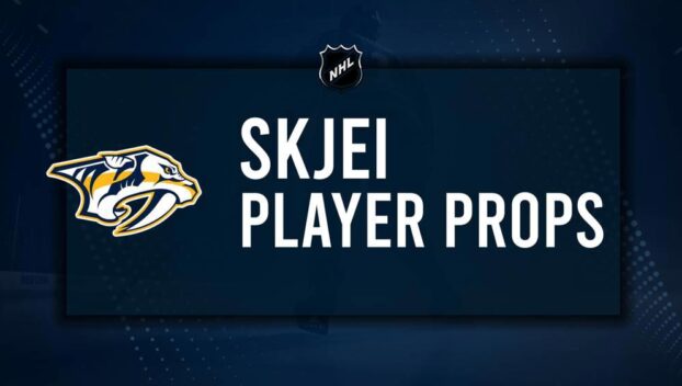 Brady Skjei Player Prop Bets for the Predators vs. Capitals Game - January 11