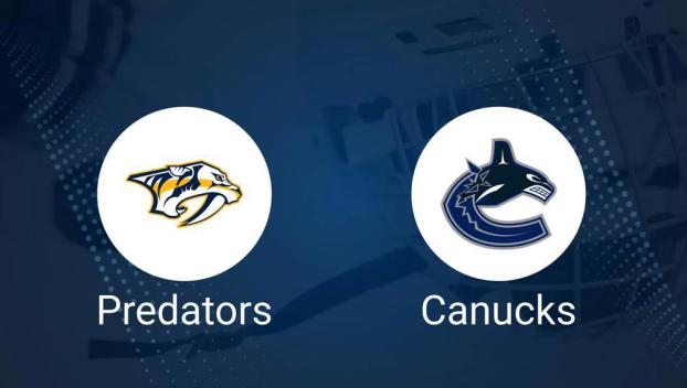 How to Pick the Predators vs. Canucks Game with Odds, Spread, Betting Line and Stats – January 29