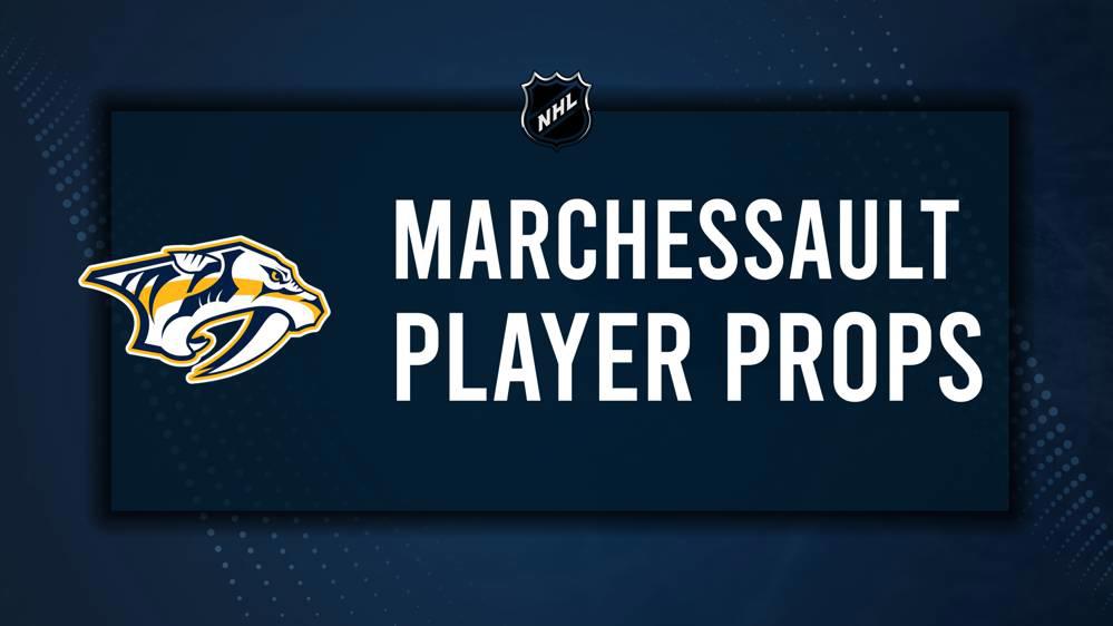 Jonathan Marchessault Player Prop Bets for the Predators vs. Wild Game - January 18