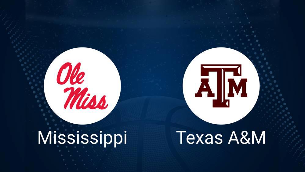 Ole Miss vs. Texas A&M Basketball Tickets - Wednesday, January 22