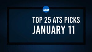 Top 25 College Hoops Picks Against the Spread - Saturday, January 11