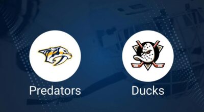 Where to Watch Nashville Predators vs. Anaheim Ducks on TV or Streaming Live - January 25