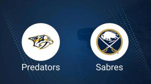 Where to Watch Nashville Predators vs. Buffalo Sabres on TV or Streaming Live - January 31