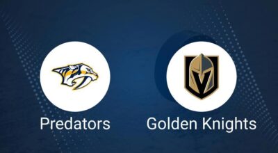 Where to Watch Nashville Predators vs. Vegas Golden Knights on TV or Streaming Live - January 14