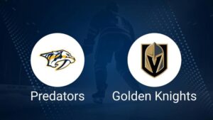 Where to Watch Vegas Golden Knights vs. Nashville Predators on TV or Streaming Live - January 14