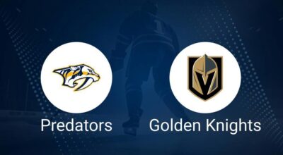 Where to Watch Vegas Golden Knights vs. Nashville Predators on TV or Streaming Live - January 14