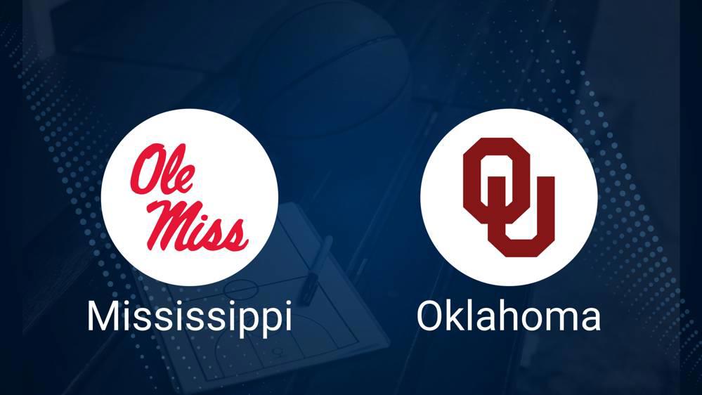 Ole Miss vs. Oklahoma Basketball Tickets - Saturday, March 1