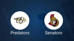 Where to Watch Nashville Predators vs. Ottawa Senators on TV or Streaming Live - February 3