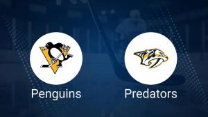 Where to Watch Nashville Predators vs. Pittsburgh Penguins on TV or Streaming Live - February 1