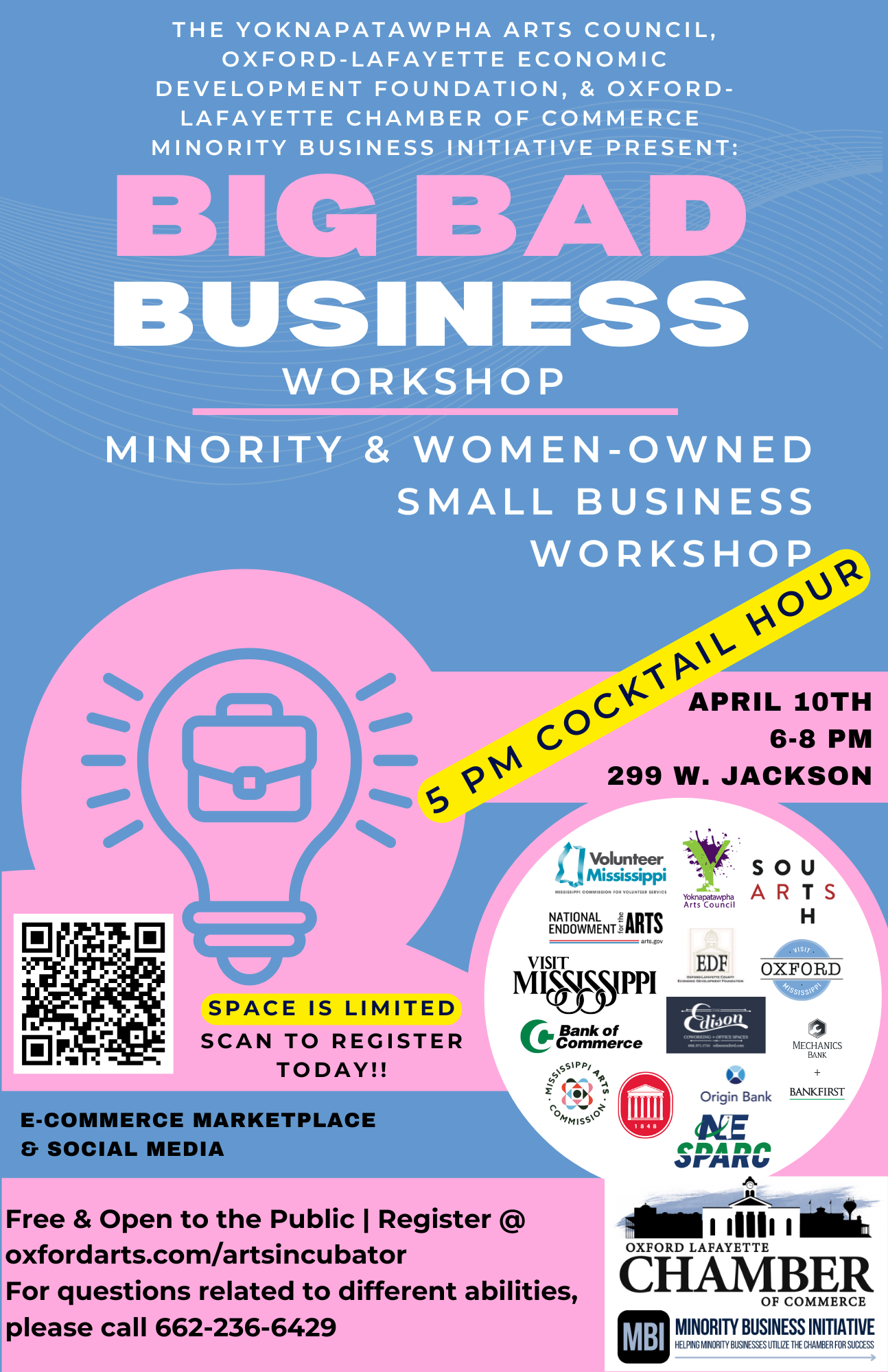 Minority & Women-Owned Small Business Workshop on April 10 – The Oxford Eagle Minority & Women-Owned Small Business Workshop on April 10 – The Oxford Eagle